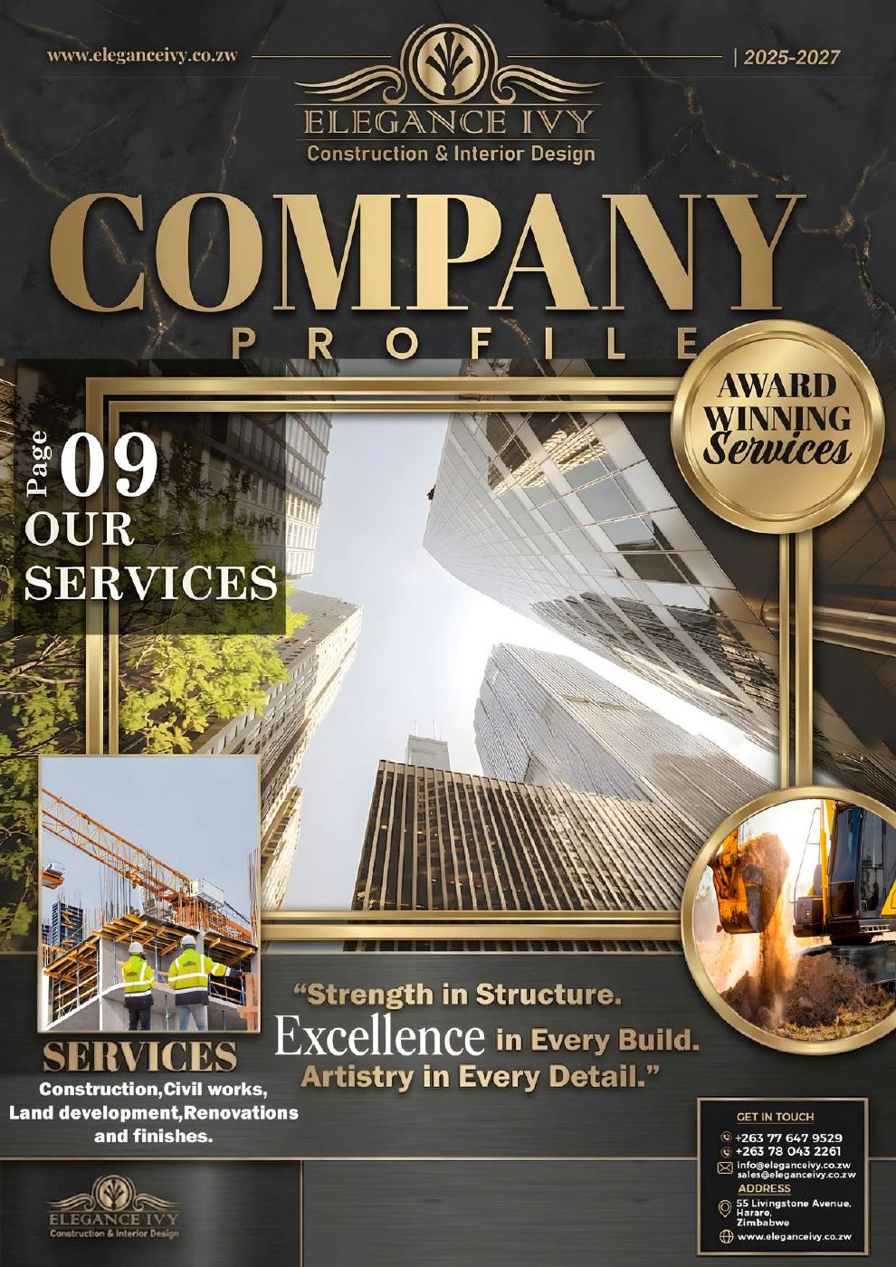 Elegance Ivy Construction profile cover