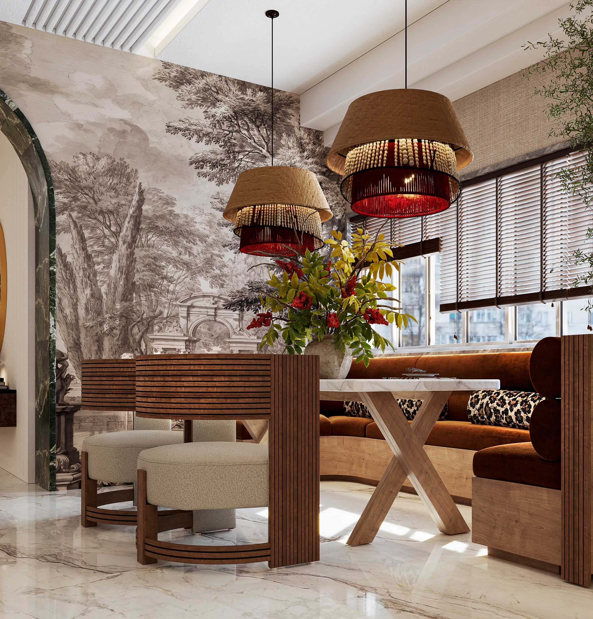 Rainbow Hotel · Bulawayo — Design visualisation